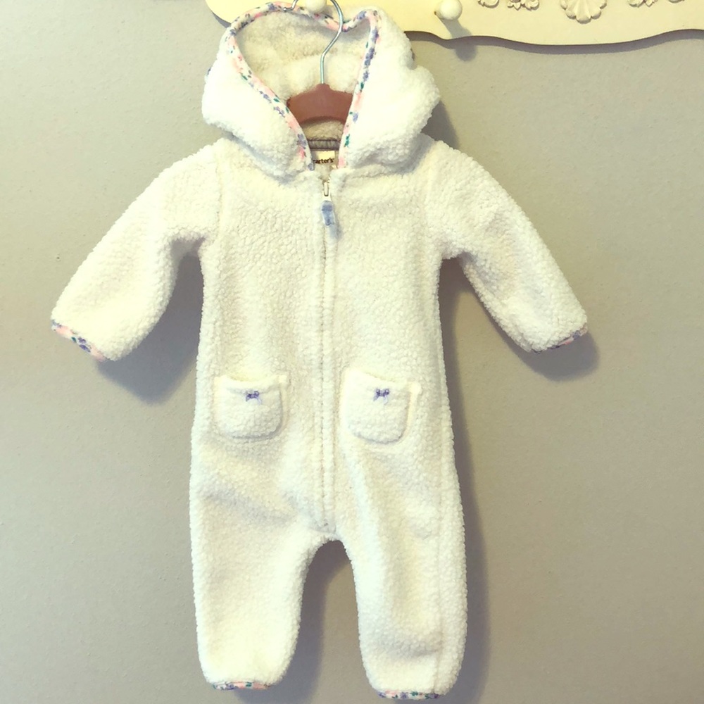 Carter’s Sherpa Hooded One-Piece Coverall
